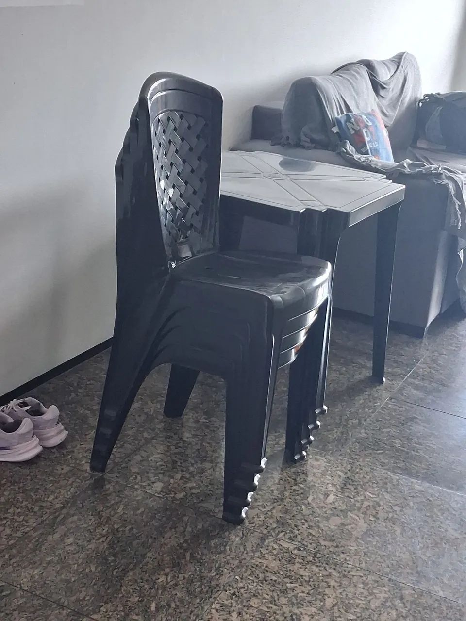 MESA DE PLASTICO MD MODELO DS QUADRADA  - Foto 2