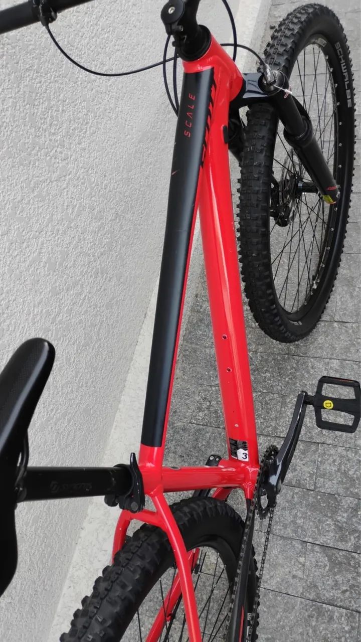 Bicicleta Scott Scale 980, de alumínio tamanho M - Foto 4