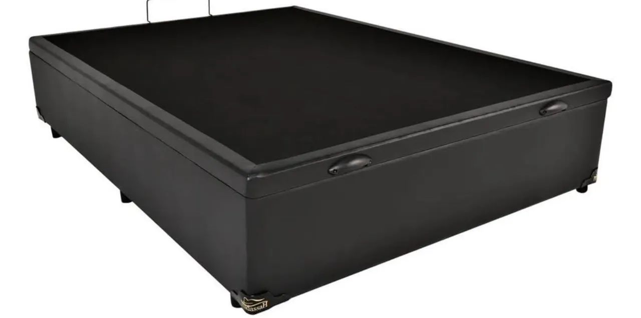 Cama box baú casal com colchão casal - Foto 4