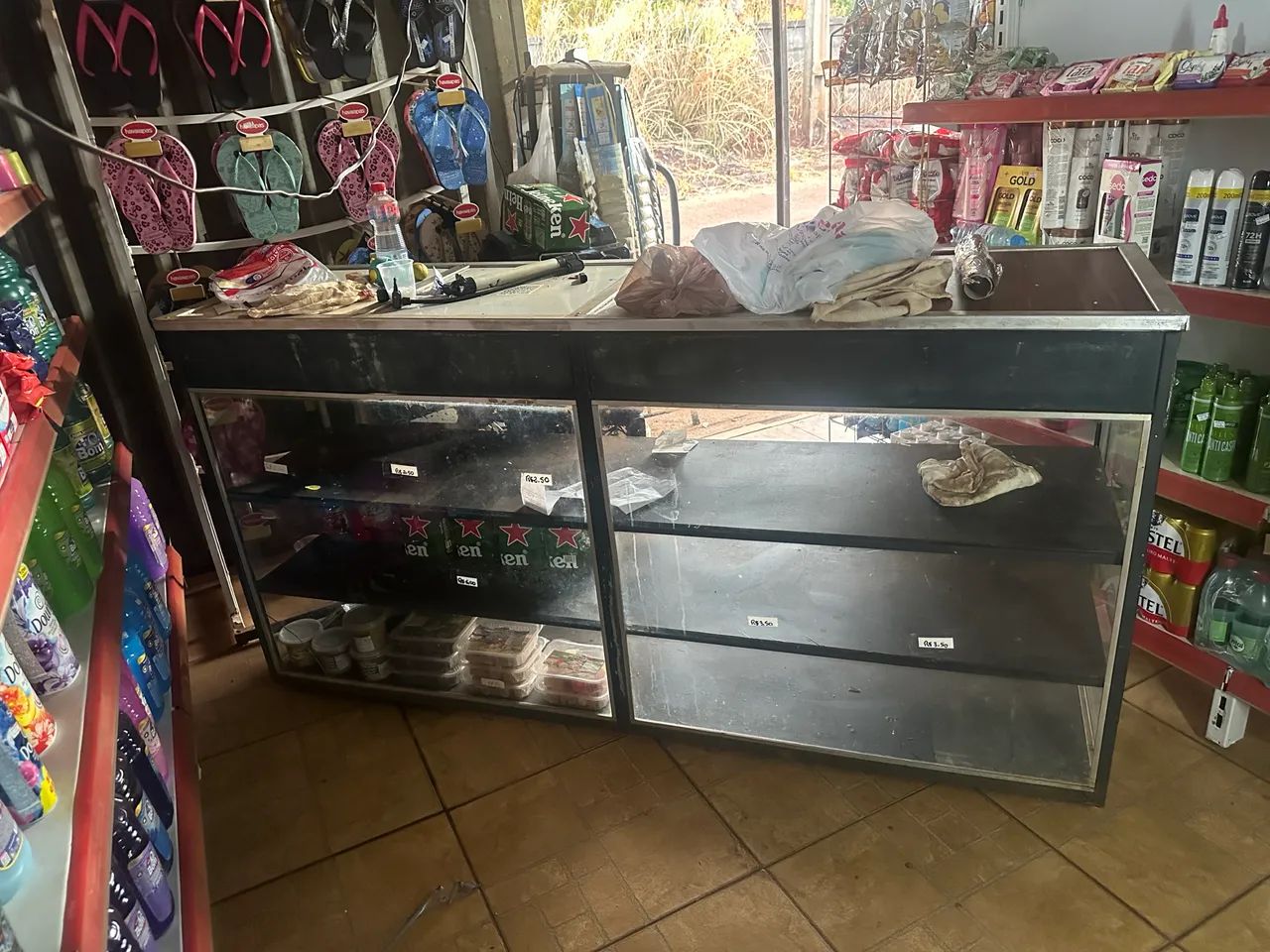 Balcão expositor 