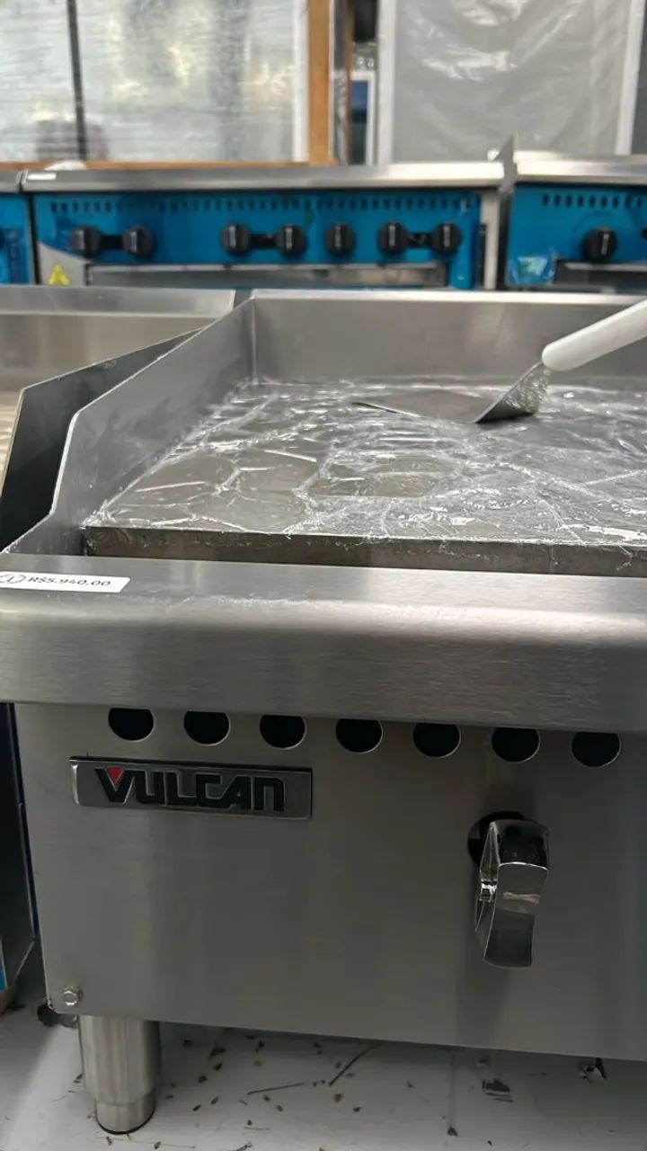 CHAPA VULCAN 60 CM A GÁS - IMPECÁVEL! - Foto 2