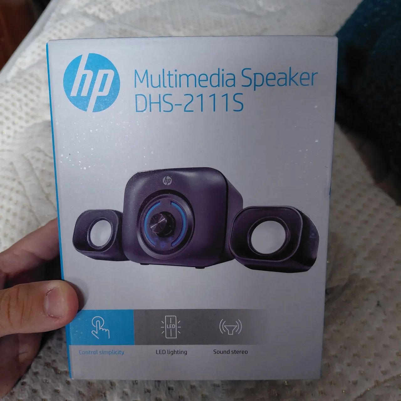 HP Caixa de som 2.1 DHS-2111S Preta Speaker 