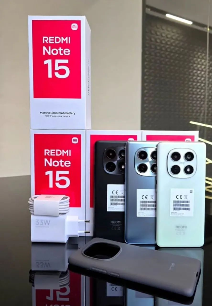 Redmi Note 15 4G 128/6 Global Pronta Entrega 