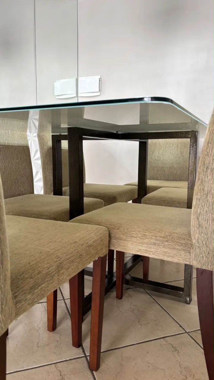Mesa de Jantar com 6 cadeiras  - Foto 4