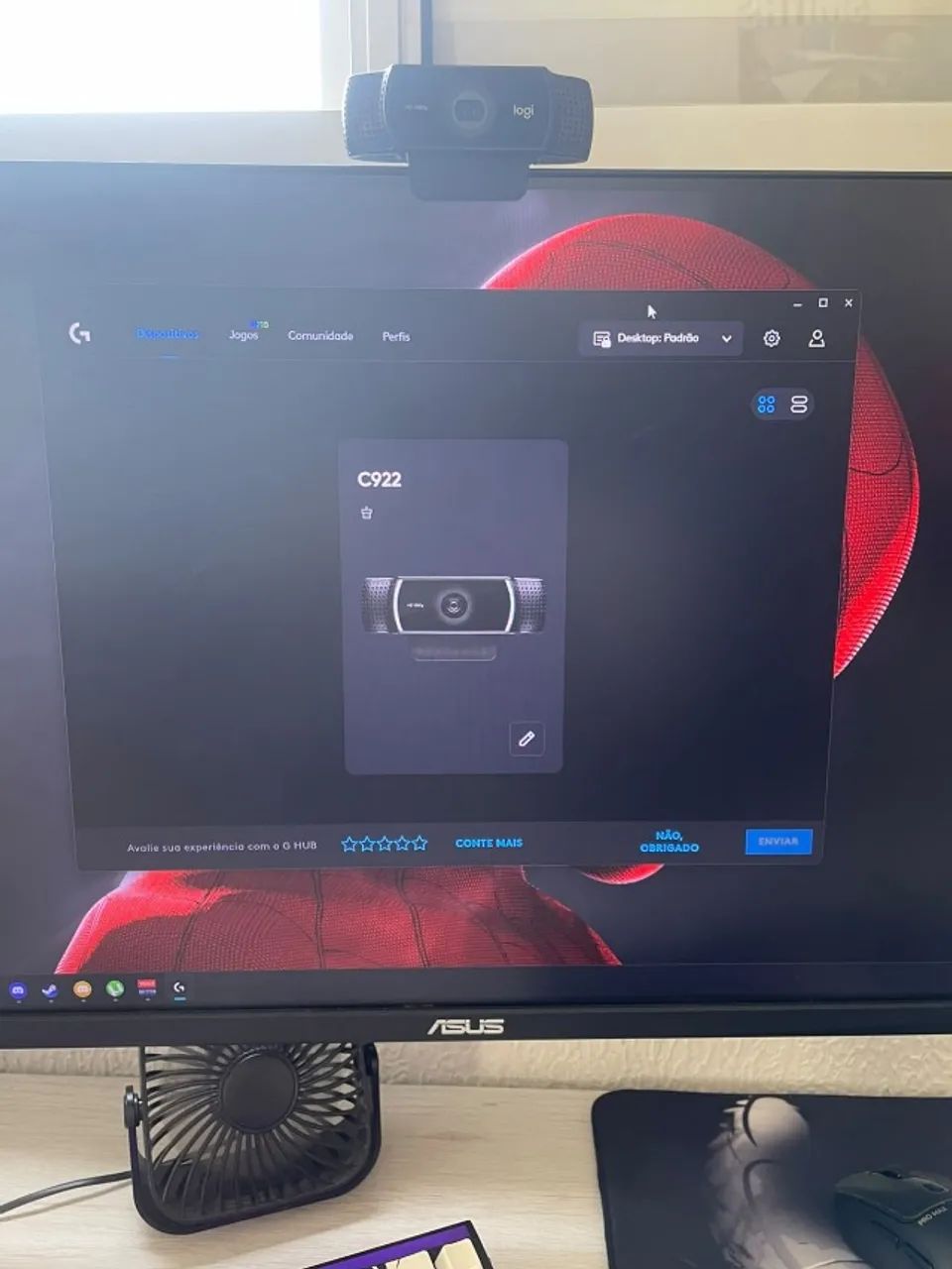 Logitech C922 Pro - Webcam - Foto 3