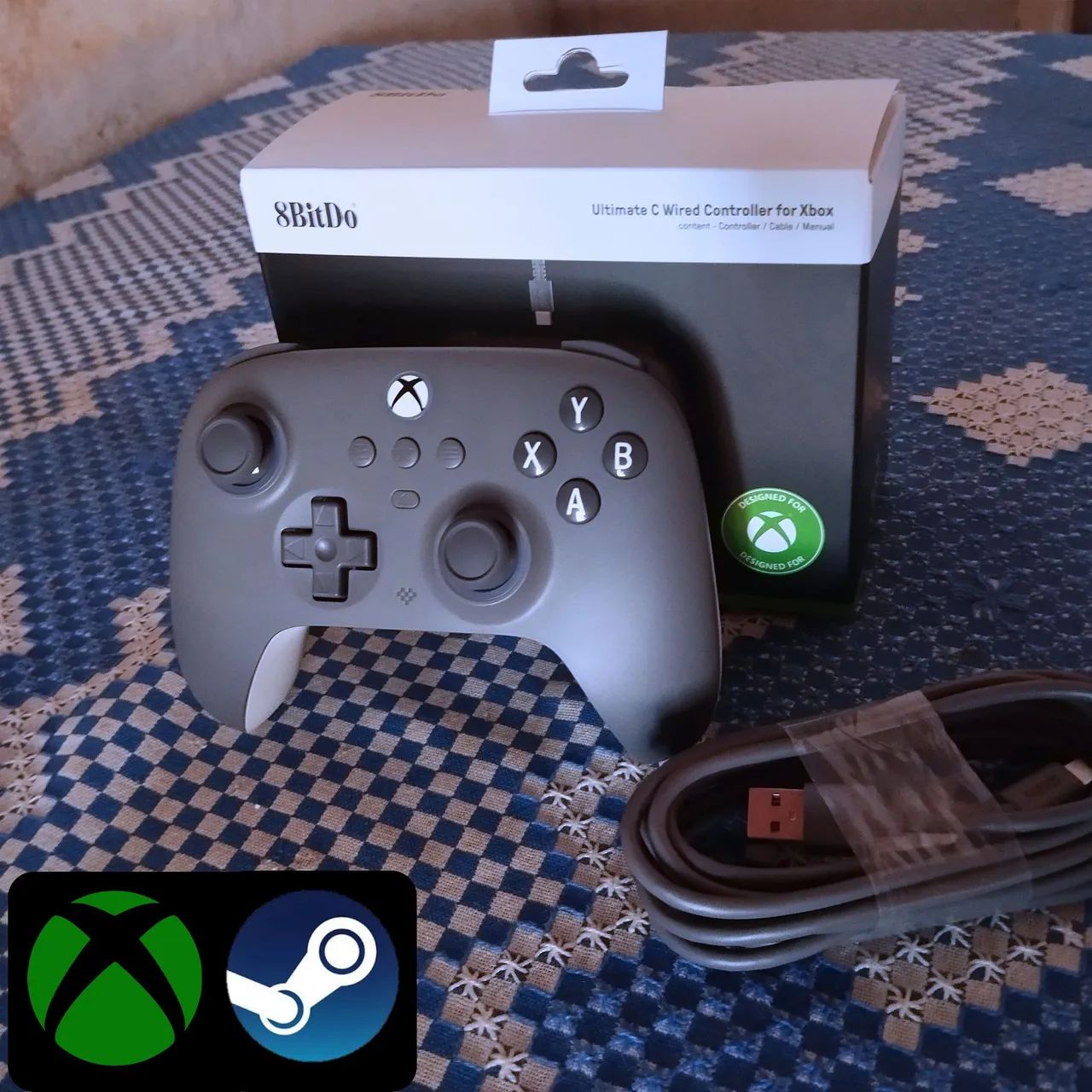 Controle 8bitdo ultimate c Xbox 