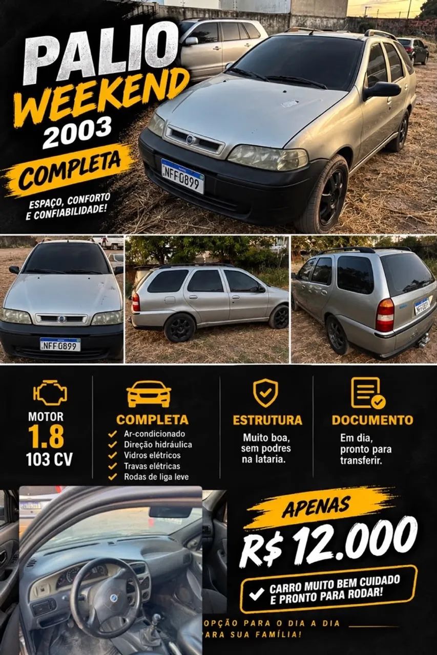 Fiat Palio Weekend Stile 1.8 MPI 8V 103cv 4P 2003
