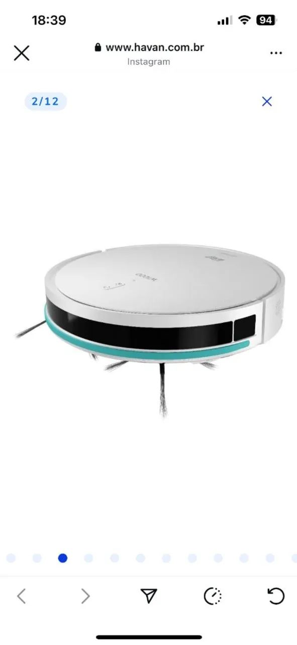 Robô Aspirador de Pó 