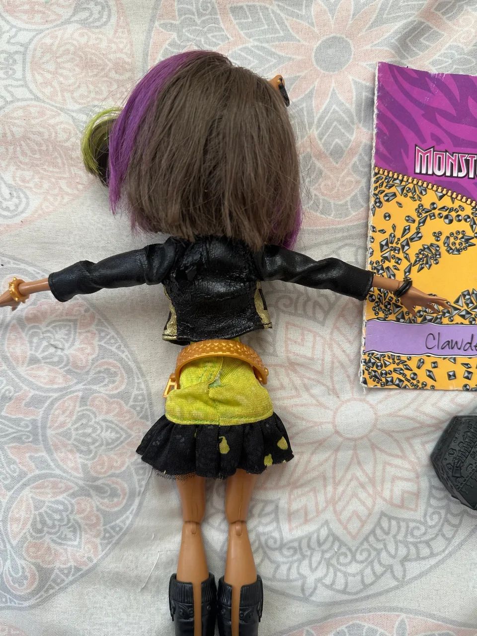 Boneca Clawdeen Wolf Scaremaster - Foto 2