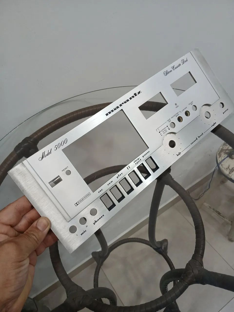 Tape deck Marantz Model 5000 ( Painel frontal) - Foto 2