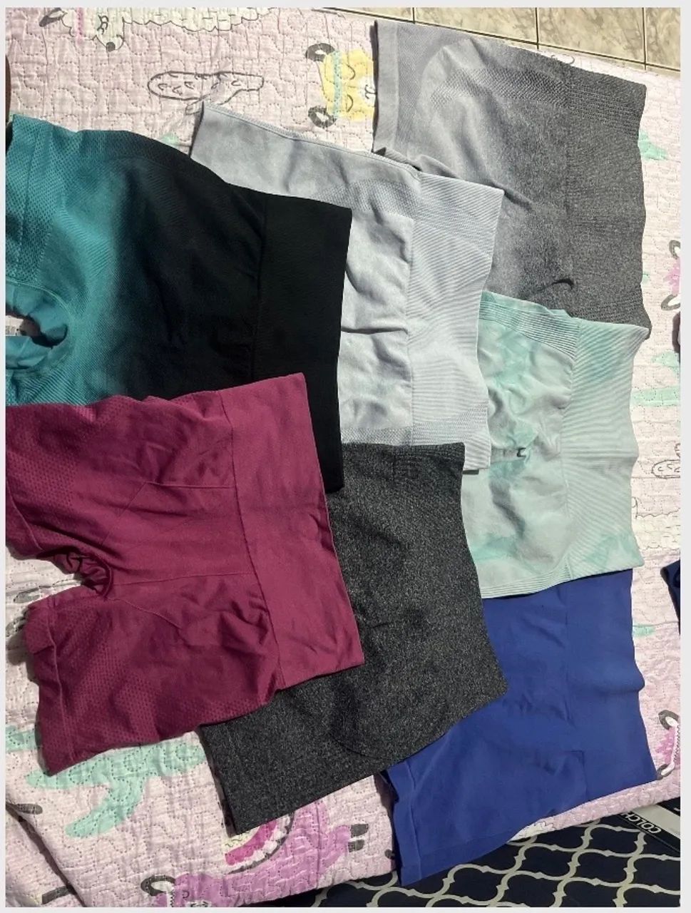 Kit shorts academia shein 