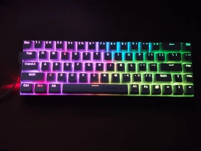 Teclado Mecânico E-YOOSO Z-686 60% usb, 2.4g, bluetooth - Foto 2