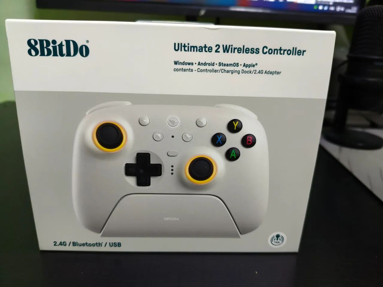 Controle 8BitDo Ultimate 2 branco