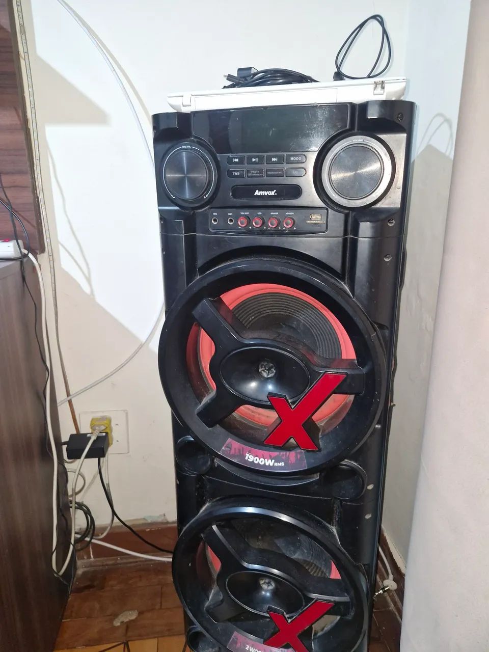 Vendo caixa de som amvox 1900w  - Foto 4