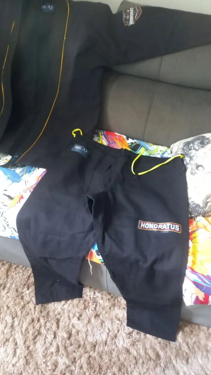 Kimono preto para jiu-jitsu  - Foto 2