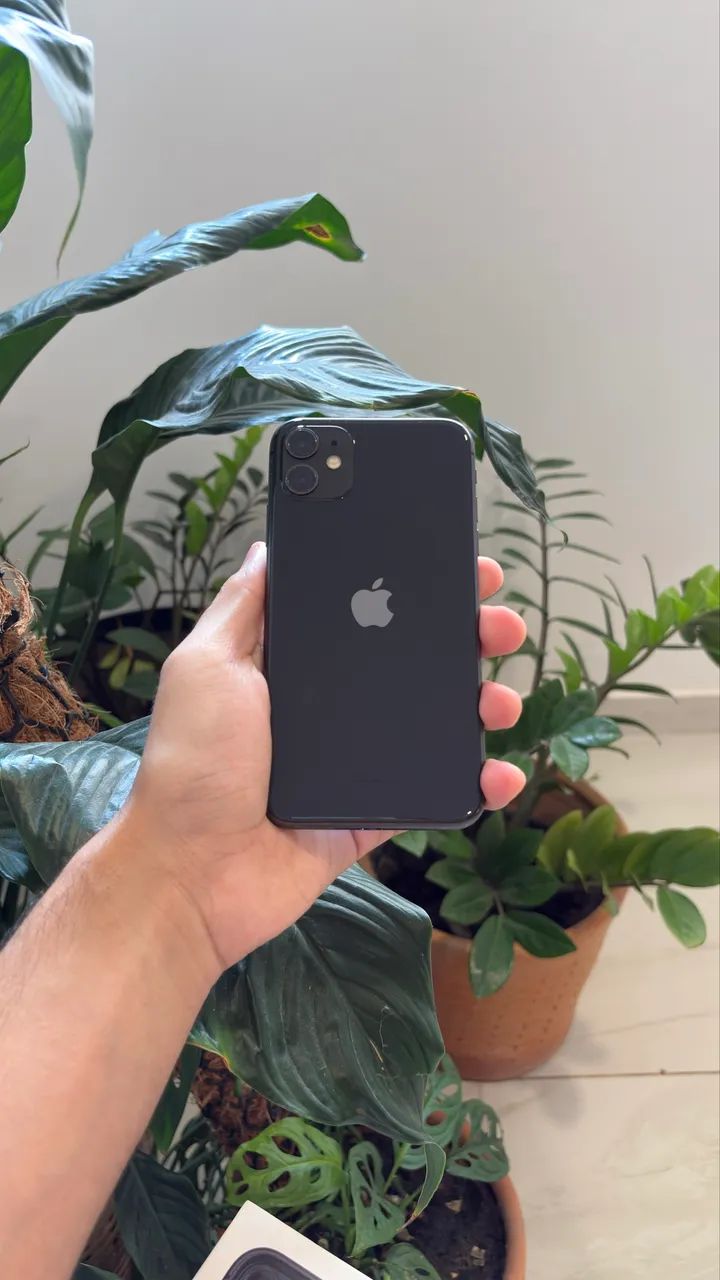 iPhone 11 64GB Preto | Caixa Completa | Nunca Aberto - Celulares e