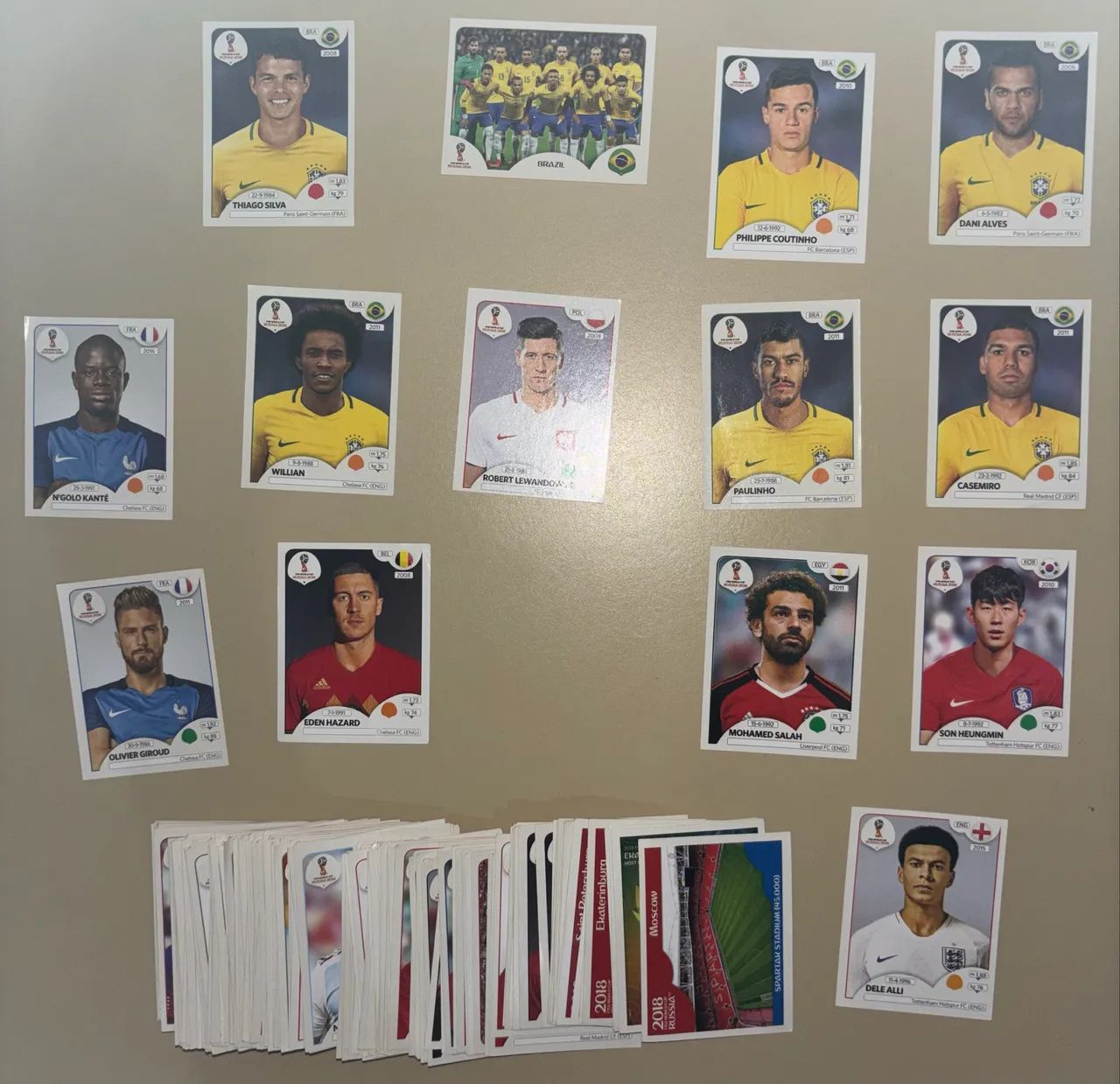 Figurinhas copa 2018 e mundial de clubes 2025 - Foto 2