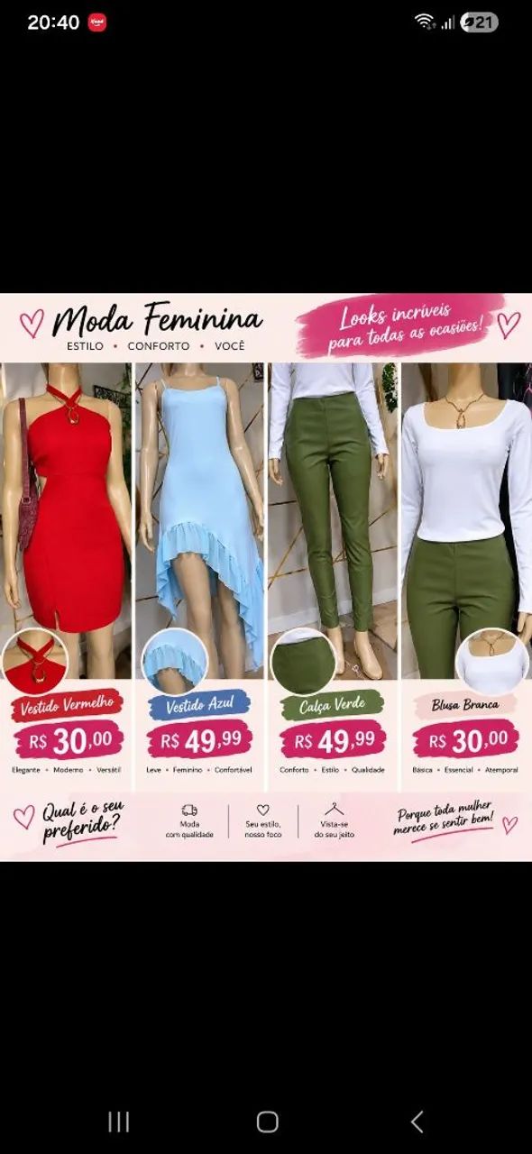 Roupas novas  - Foto 2