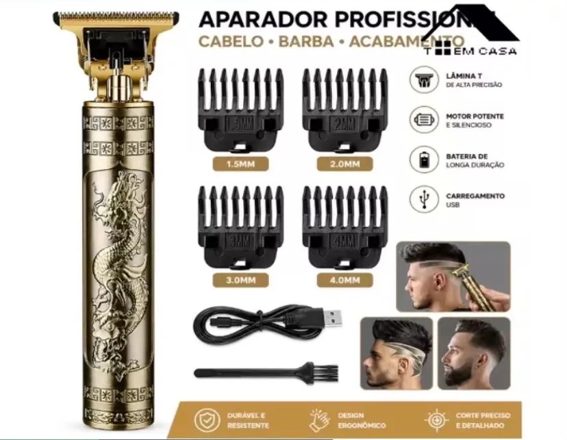 Máquina de cortar cabelo do dragão - Foto 3