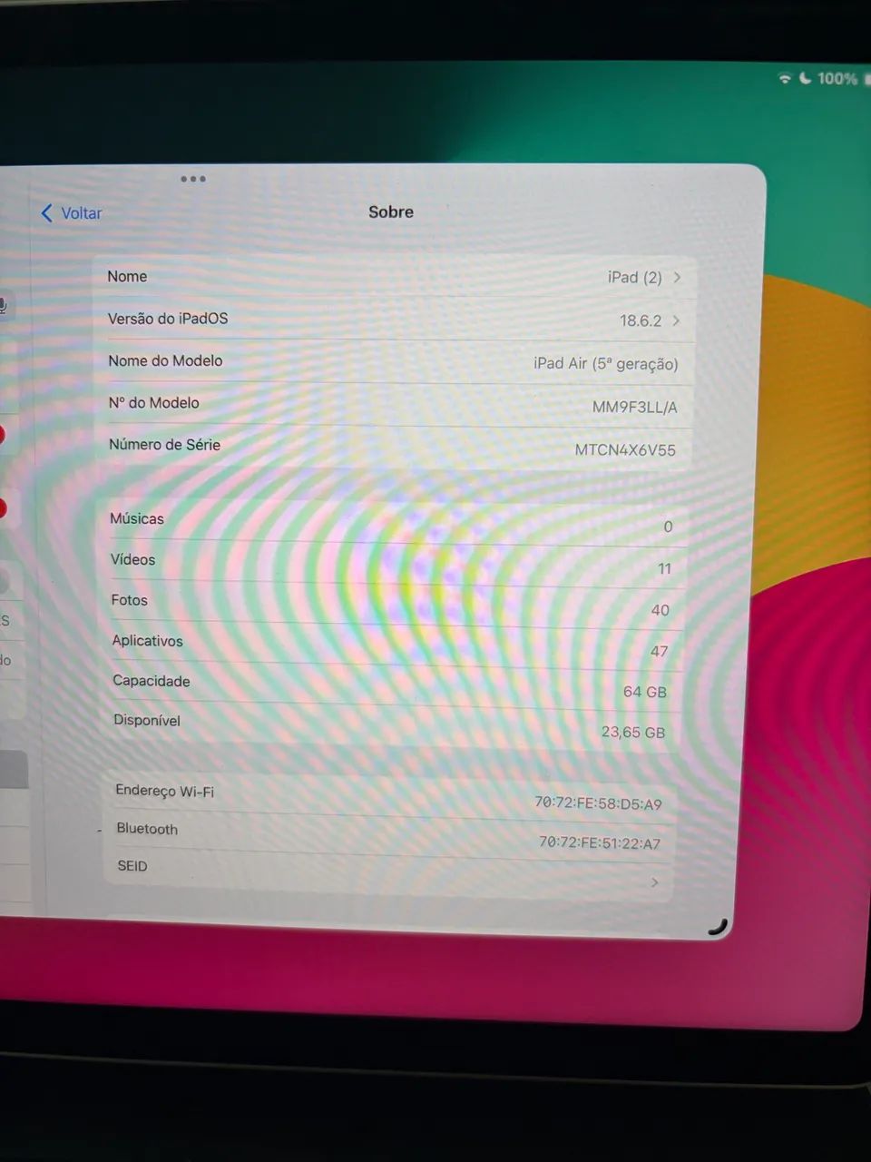 ipad air 5 geração 