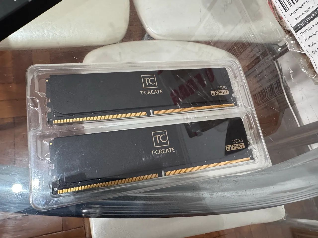 Memoria Team Group Low profile 64gb ddr5 CL34 (2x16) com chipset