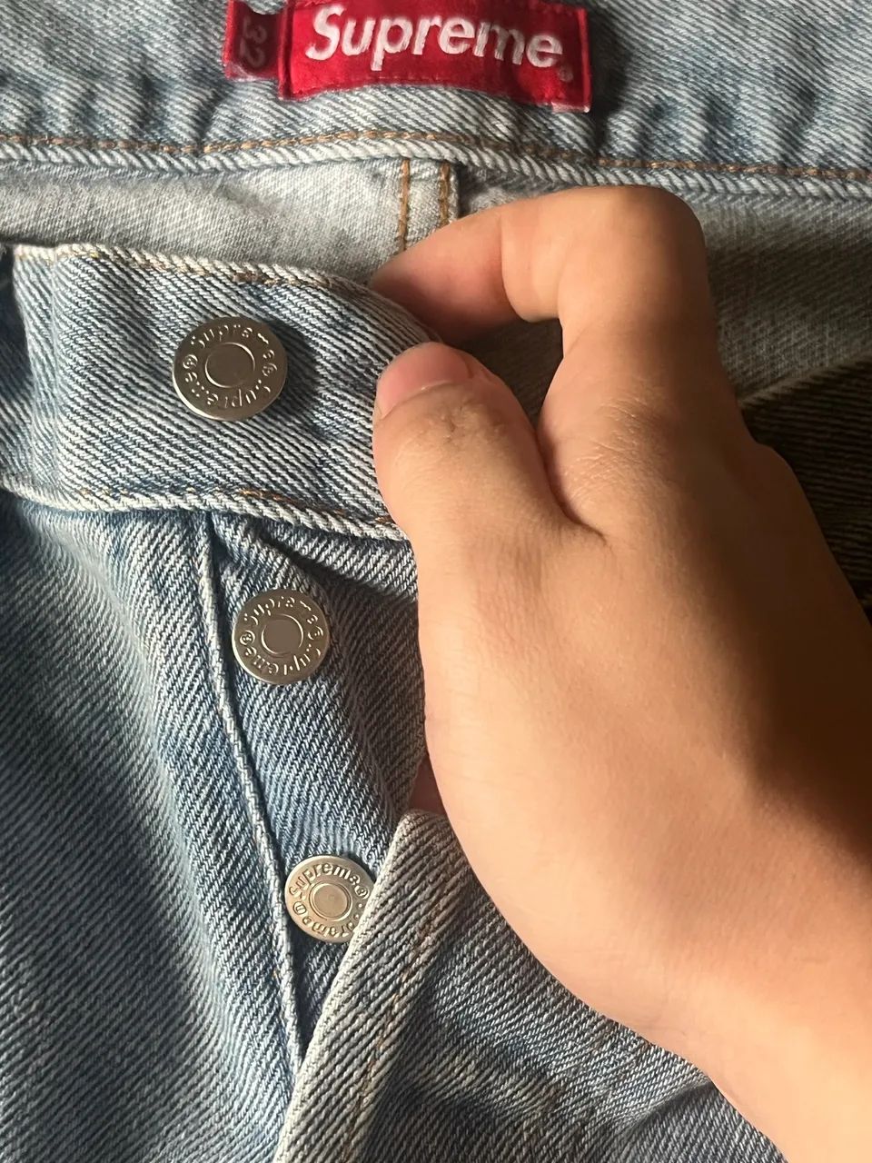 ? SUPREME STONE WASHED SLIM JEAN ? SS23 ? - Foto 3