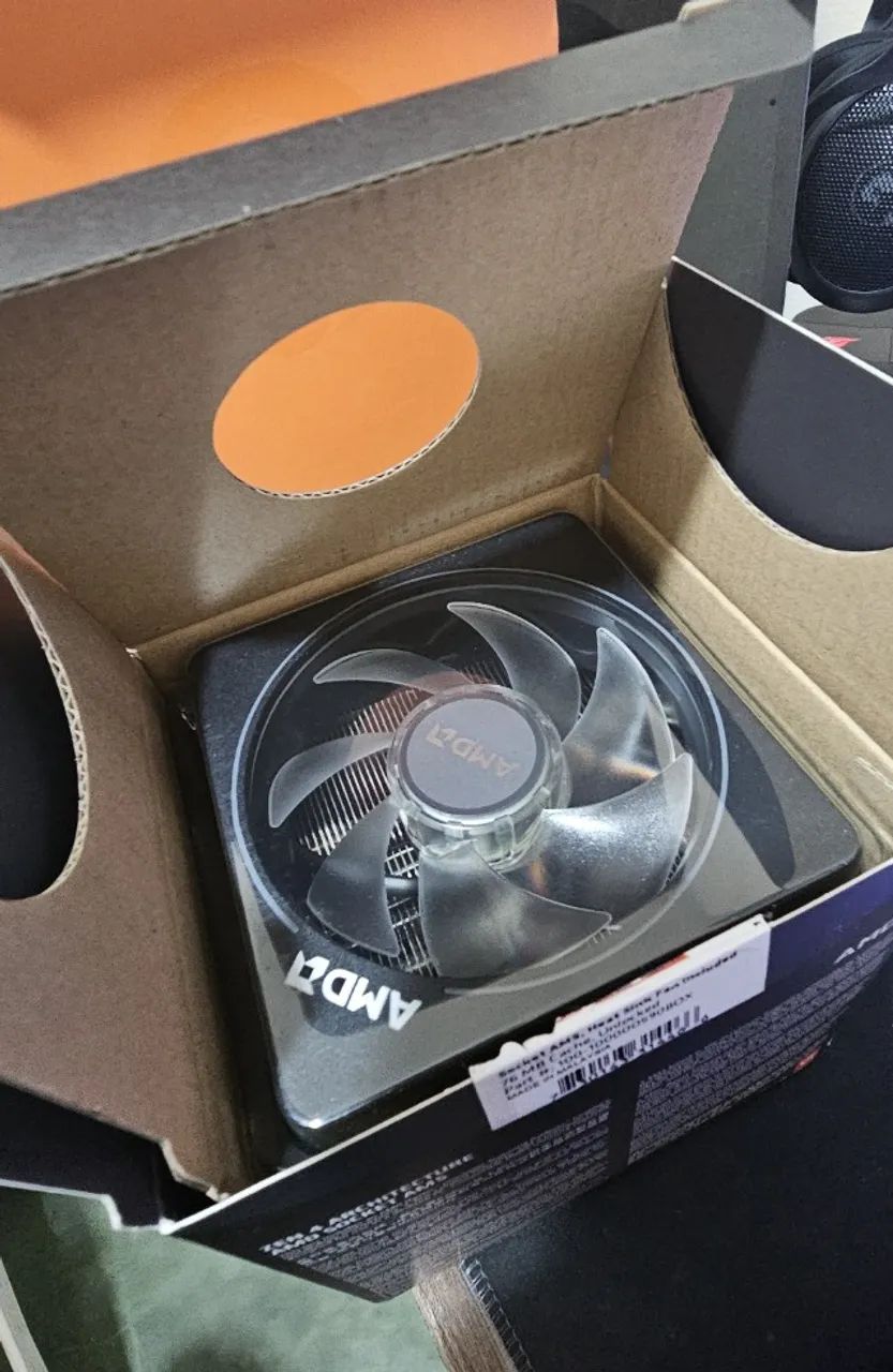 Kit amd/ placa mãe e processador - Foto 4