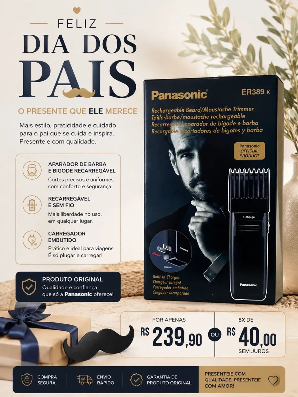Dia dos Pais o melhor presente  - Foto 3