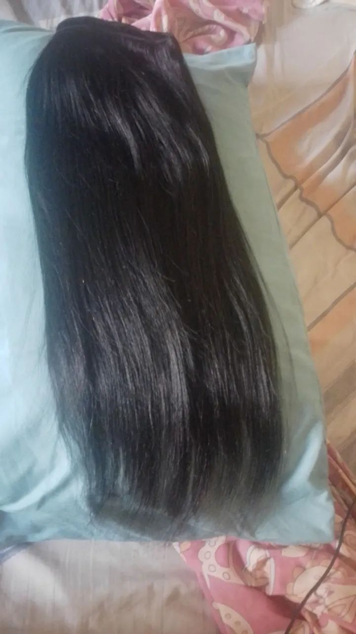 Cabelo humano na tela  - Foto 2