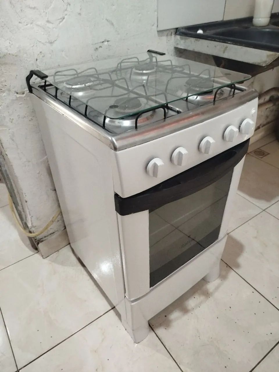 fogão usado ele e manual 