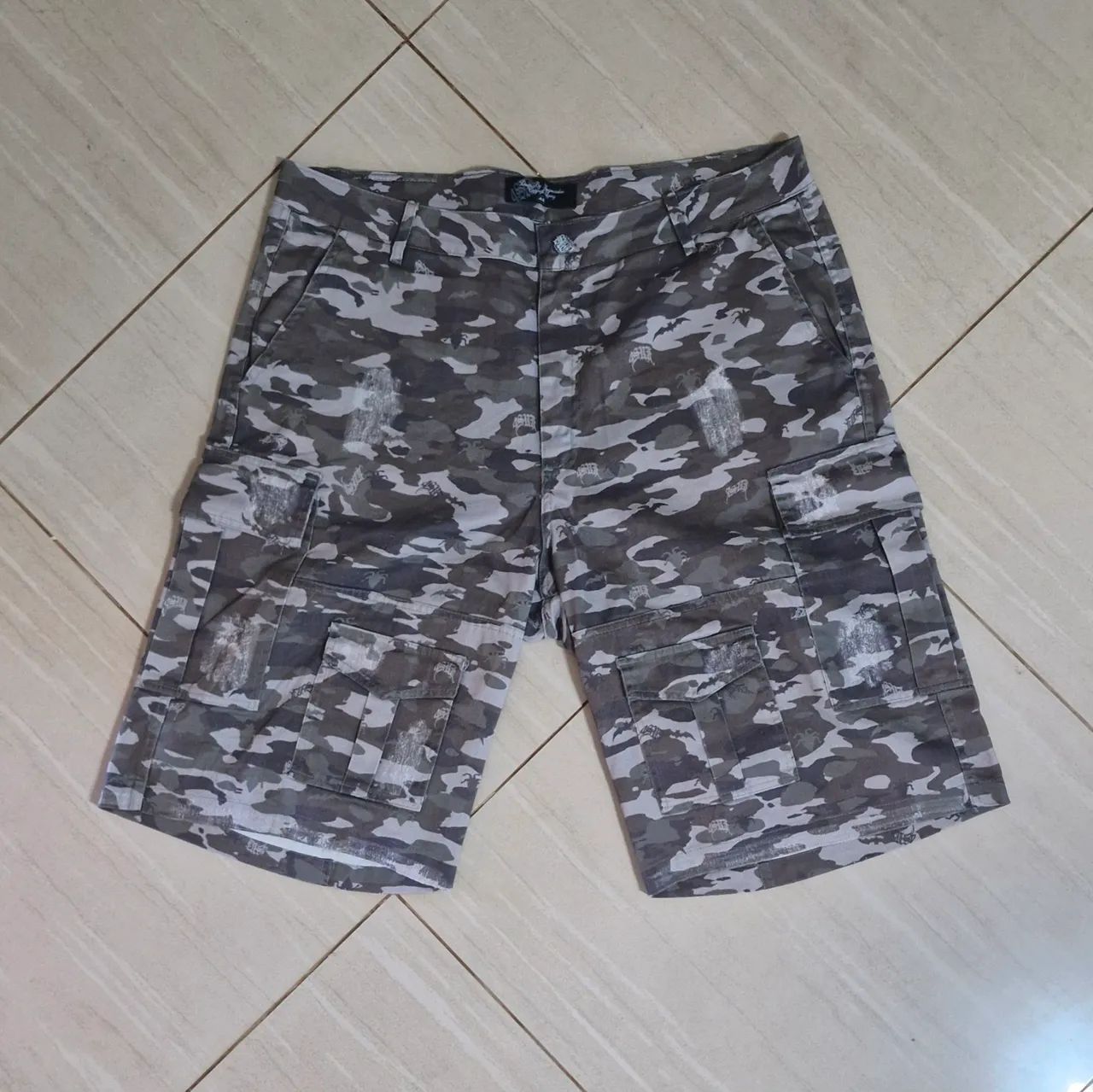 Bermuda Jorts Cargo Camo 4SUF Sufgang