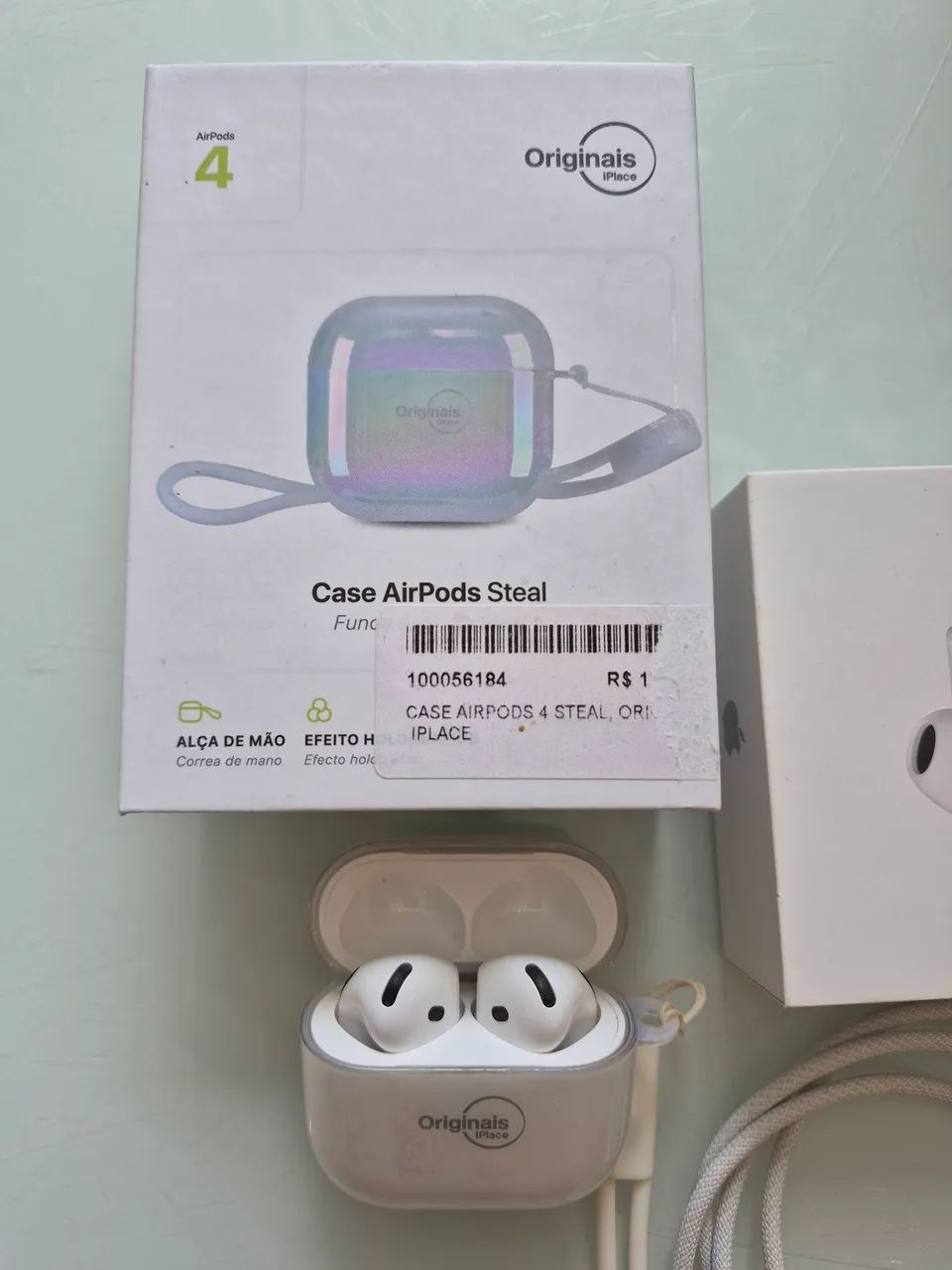 AirPods 4 com Case AirPods Steal  - Foto 5