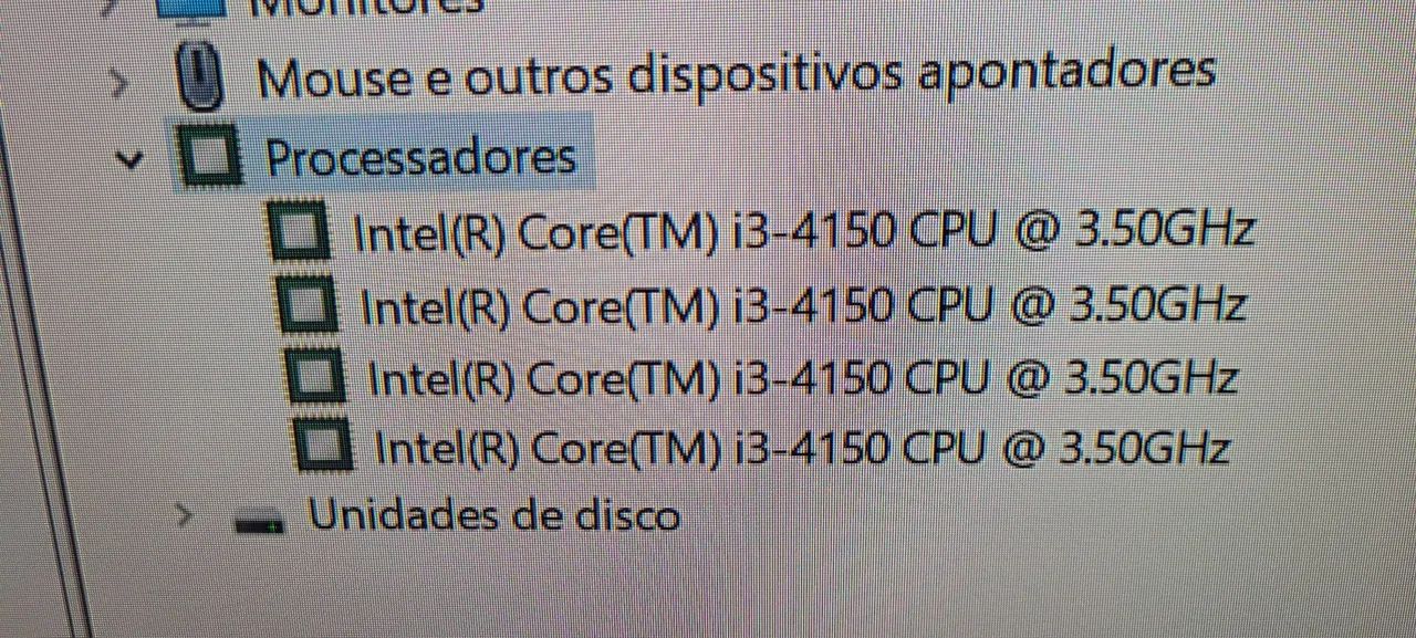 Computador i3 8GB memória 