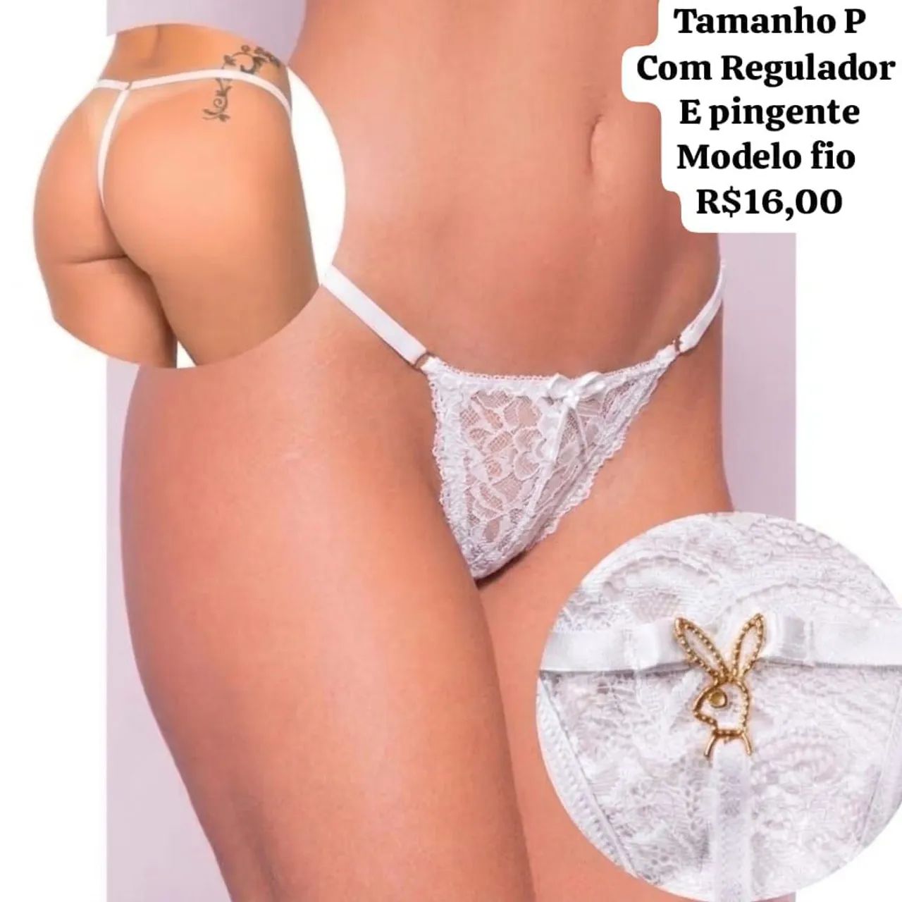 Calcinha feminina modelo fio  - Foto 2