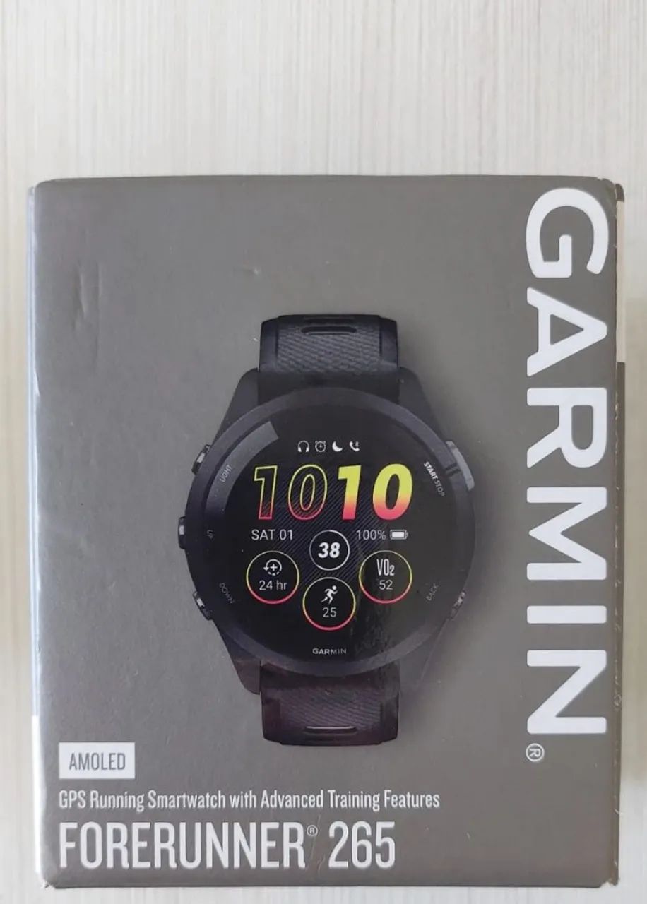 Relógio forerunner 265 garmin