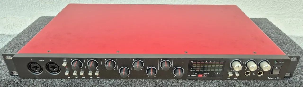 Interface Focusrite Scarlett 18i20 - Instrumentos musicais
