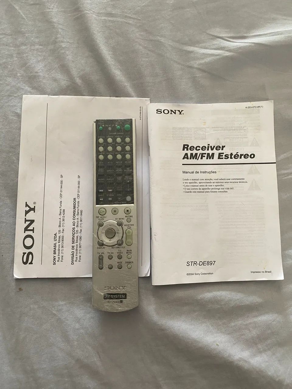 Receiver SONY str-de897 Novíssimo  - Foto 3