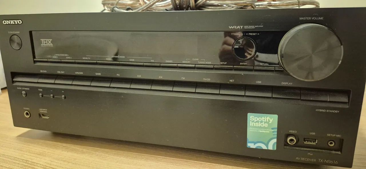 アンプ ONKYO TX-NR616 Receiver Onkyo TX-NR616 - Aparelhos de Som - Bacacheri, Curitiba