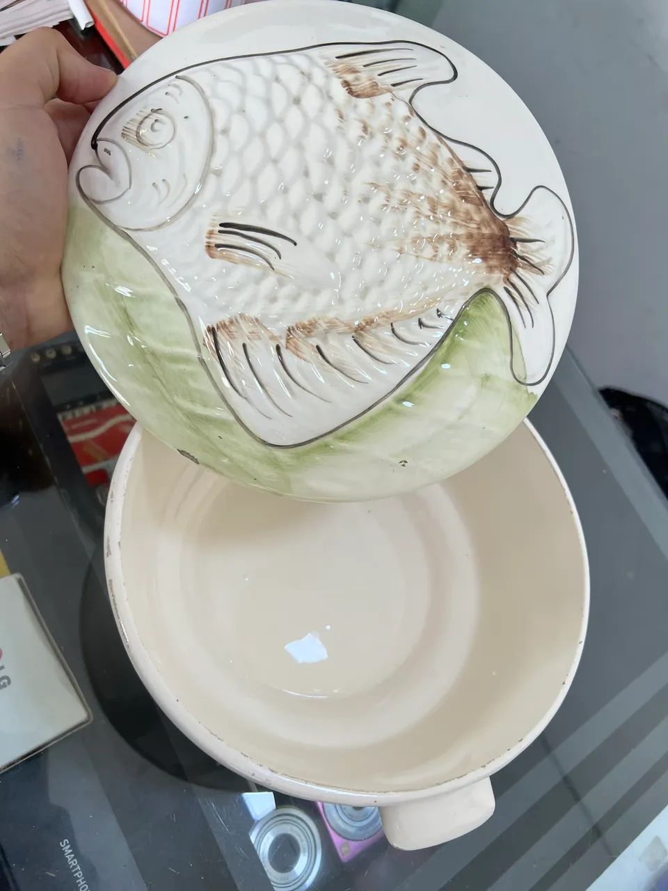 Sopeira Porcelana antiga  - Foto 3