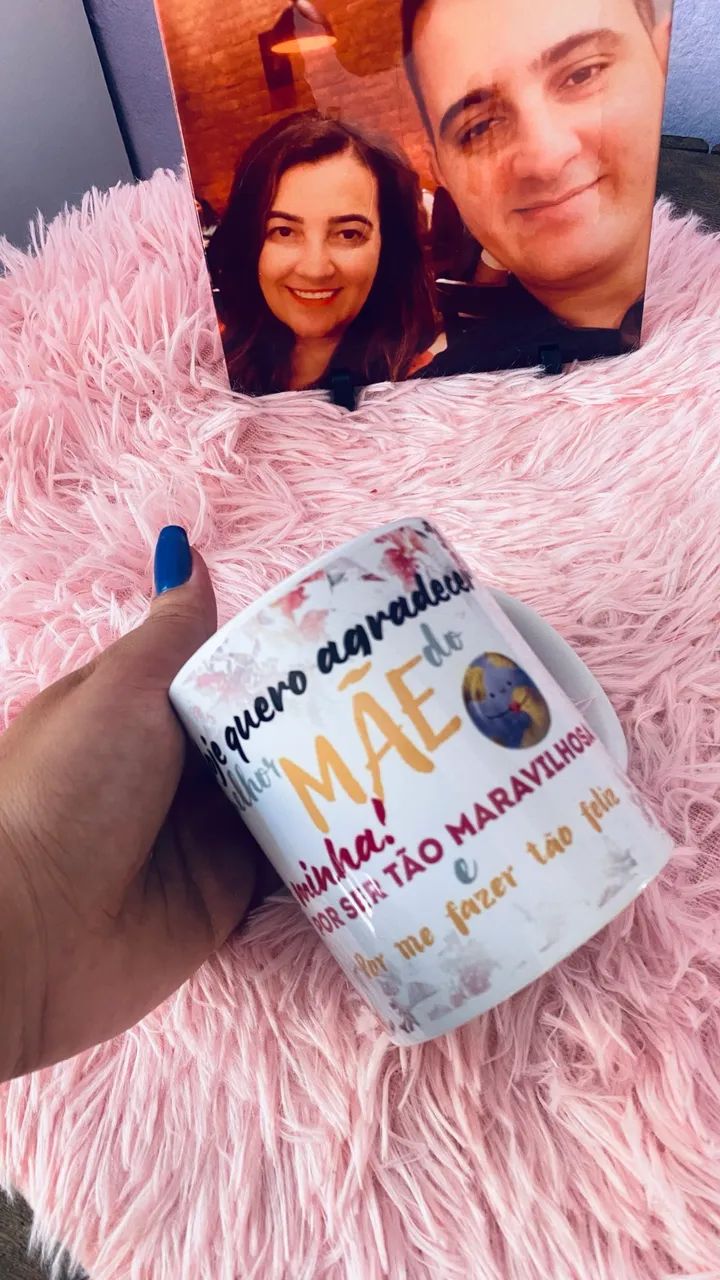 Kit presente caneca + azulejo personalizado  - Foto 4