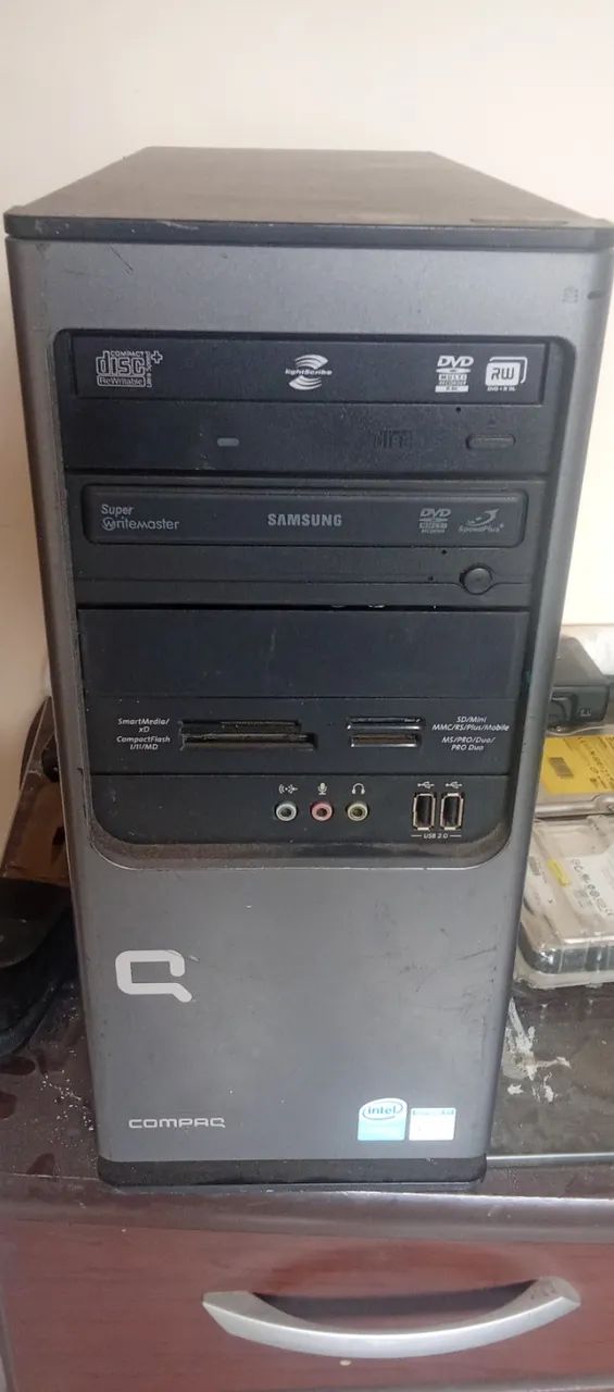 CPU Compaq SG3110BR com monitor 20 polegadas - Foto 3