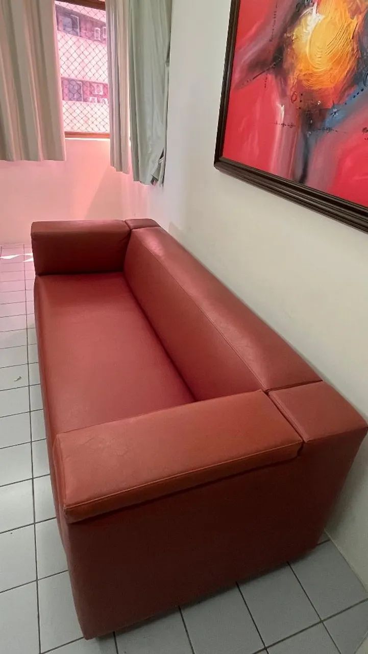 Sofá em courino em perfeito estado