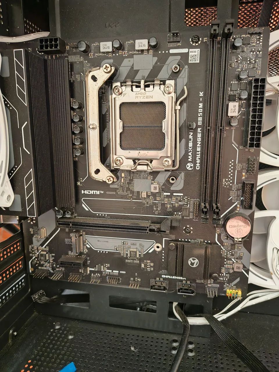 Placa mãe AM5 MaxSun Challenger B850mk wi-fi  - Foto 3
