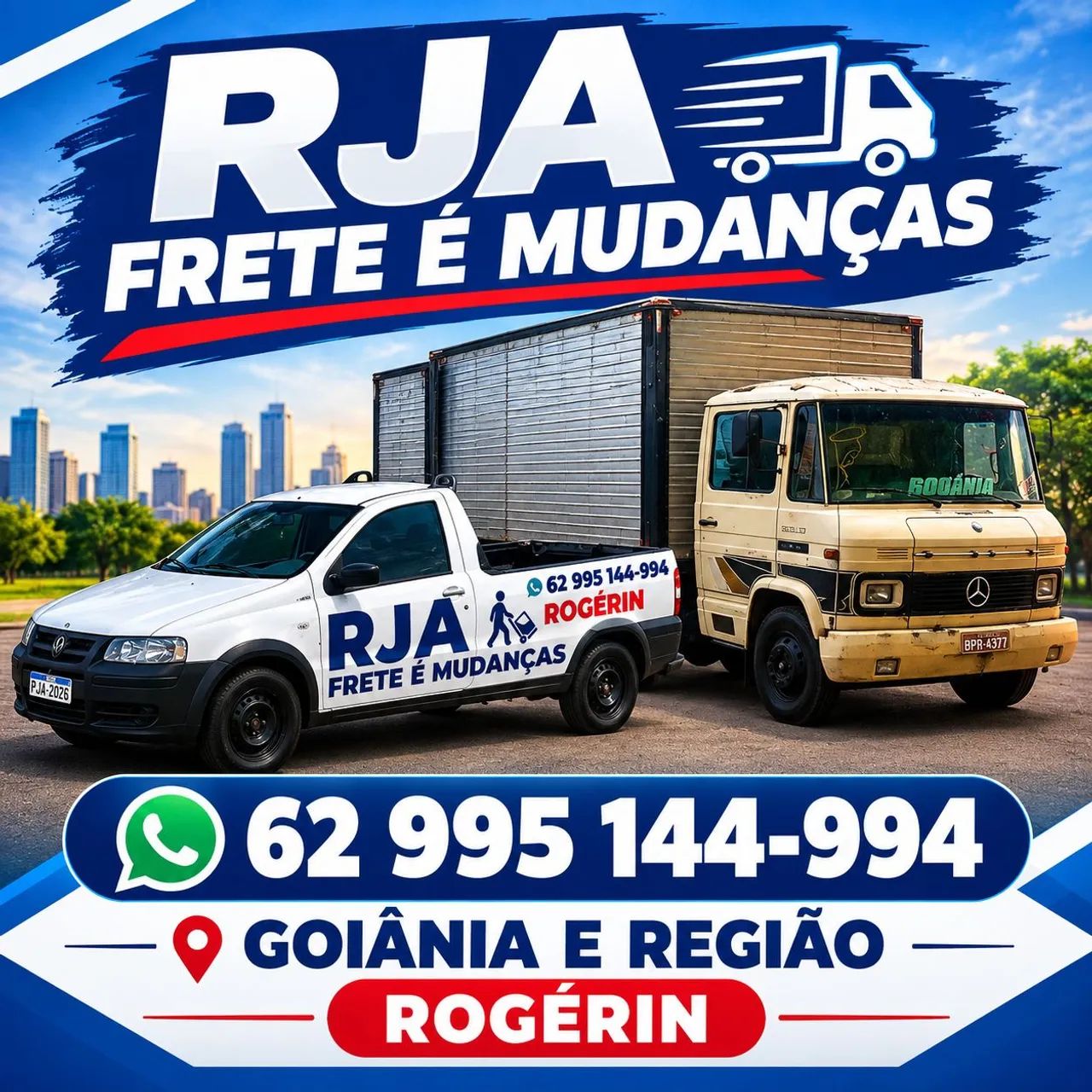 RJA FRETE É MUDANÇAS 
