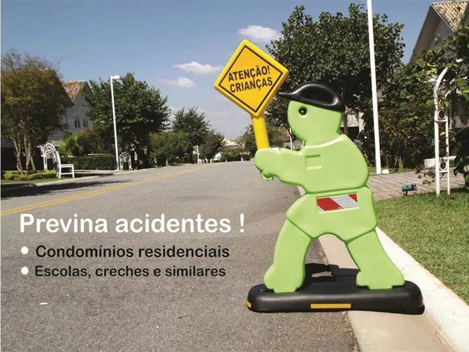 Boneco sinalizador 