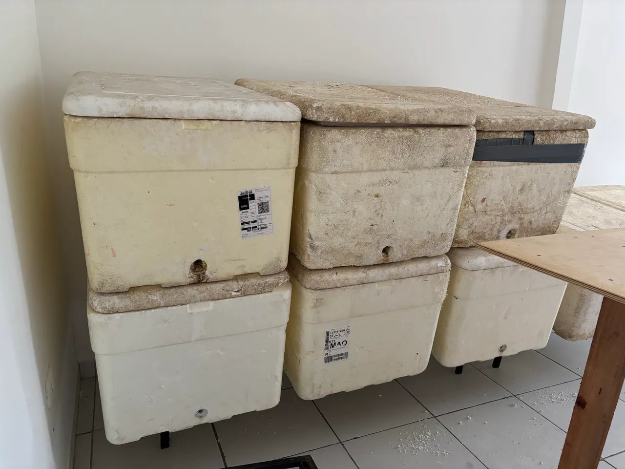 Vendo Caixas de isopor 
