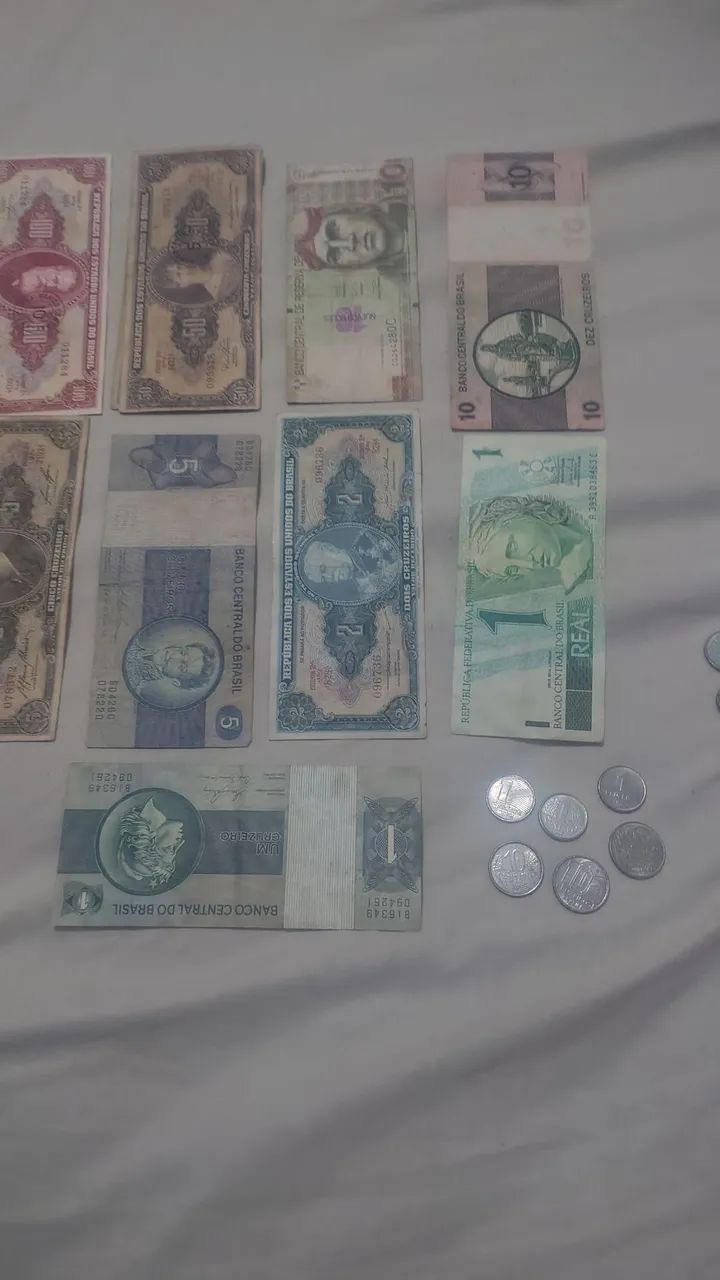 Notas e moedas antigas - Foto 3