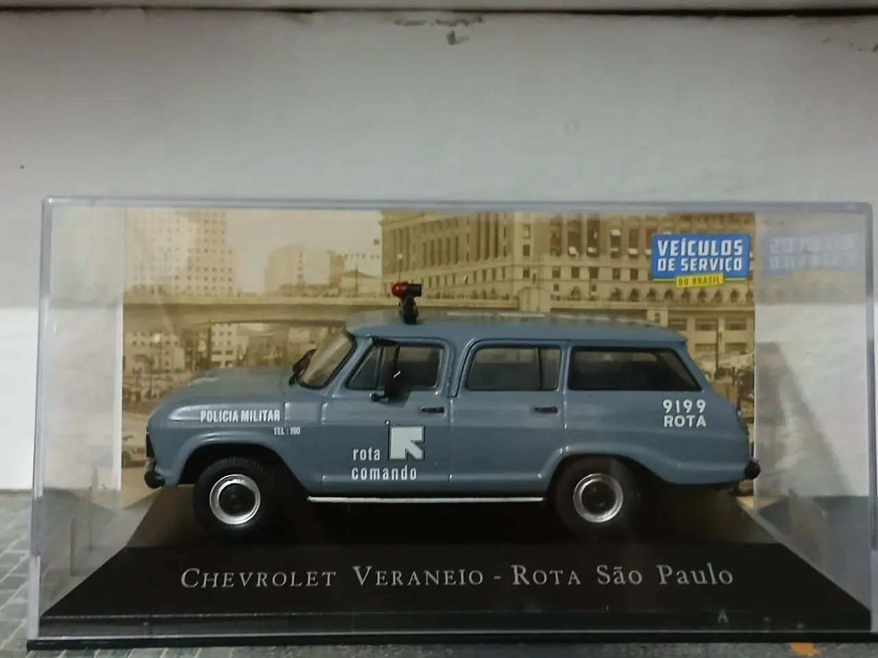 Miniatura Veraneio Rota São Paulo escala 1/43