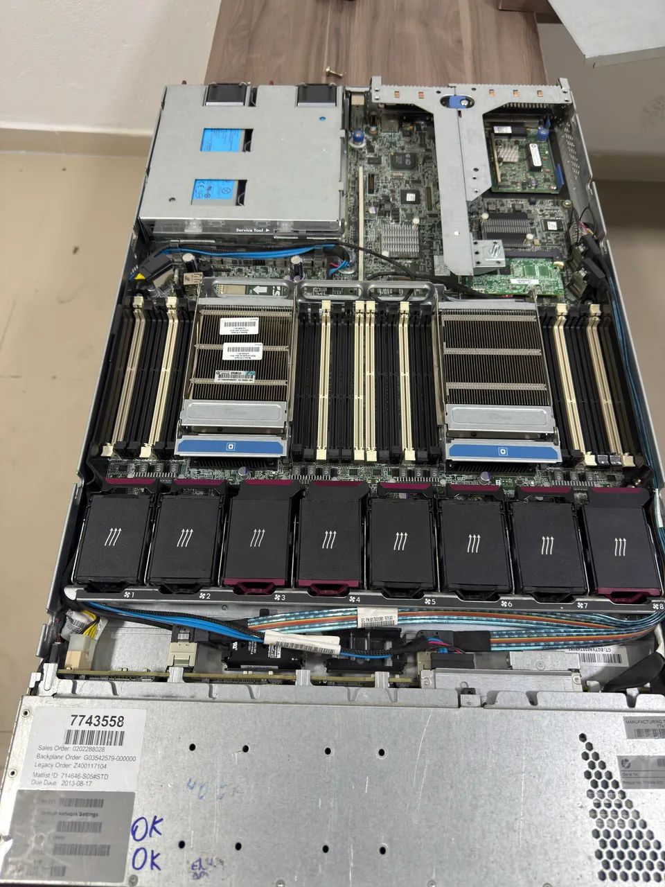 Lote de Servidores Profissionais Rack 1U (HP Gen9 e Cisco M4/M3)