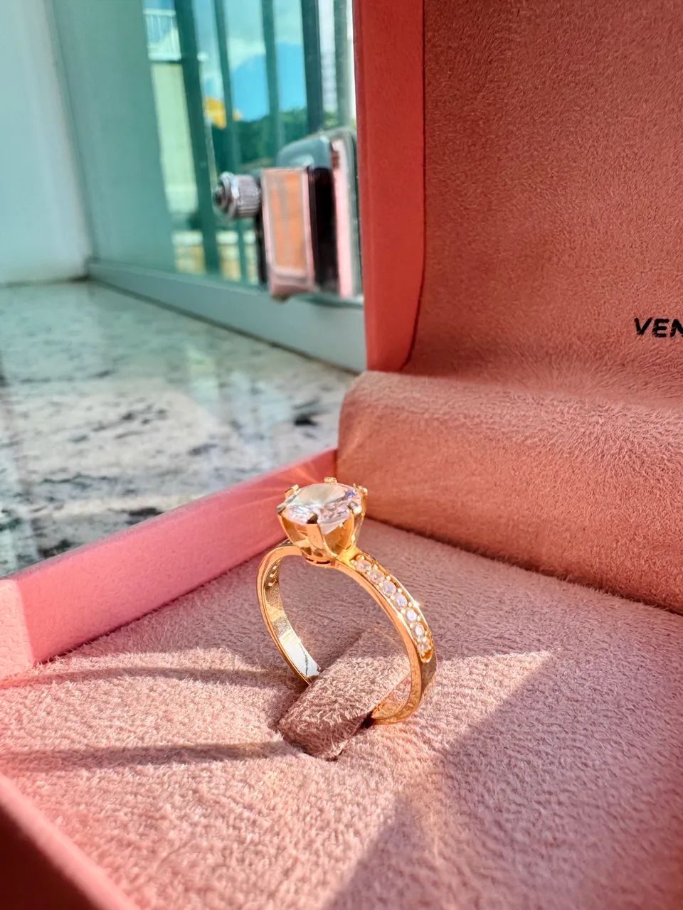 Anel de noivado Venamore - Foto 4